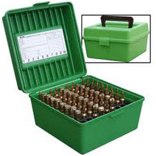 MTM Ammu-Case 100 skud Magnum (R-100-30) 13mm Rd