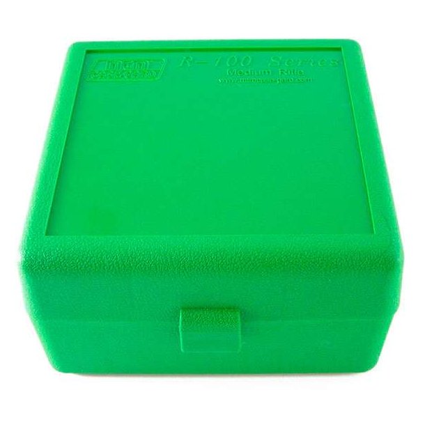 MTM AmmuCase RM-100 Medium Rifle 100 stk Green