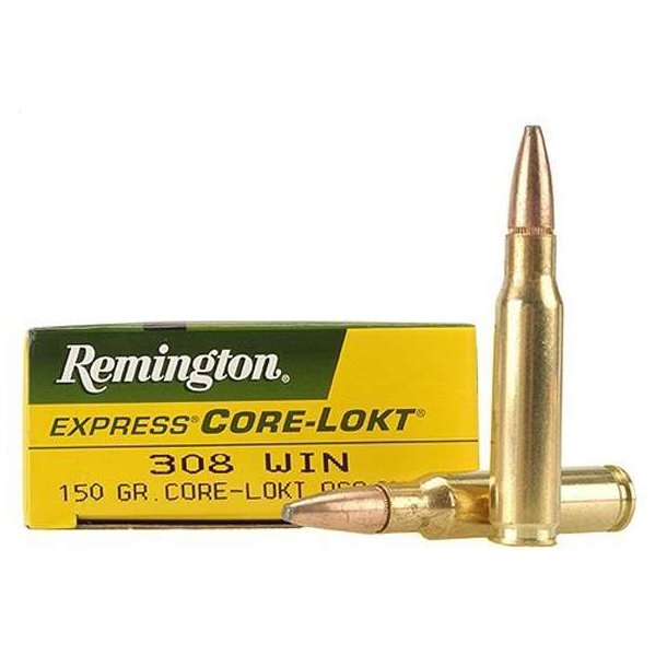 Remington 308W150gr PSP (27842) 9,7 gram 20 stk.