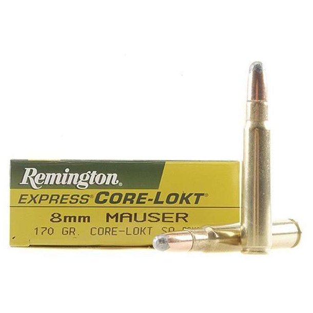 Remington 8mm Mauser 170gr SP CL(29081) 11 gram