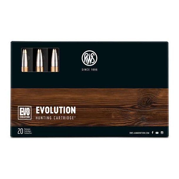 RWS Evo Green 30.06 11,9g/184gr 20 stk. Blyfri Riffelpatron