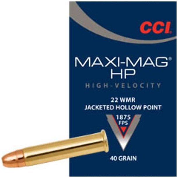 CCI 22WMR Hollow Point Max 50stk (0024)