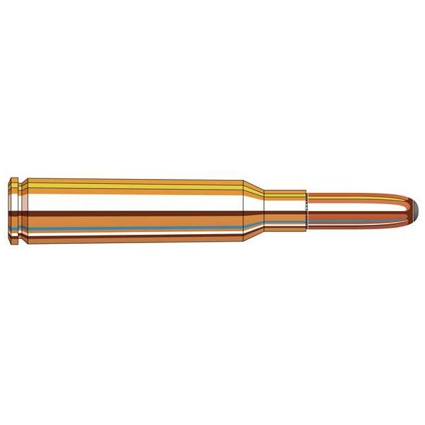 Hornady Custom Inter. 6,5X55 160gr RN InterLock 20 stk Riffelpatron (8149)