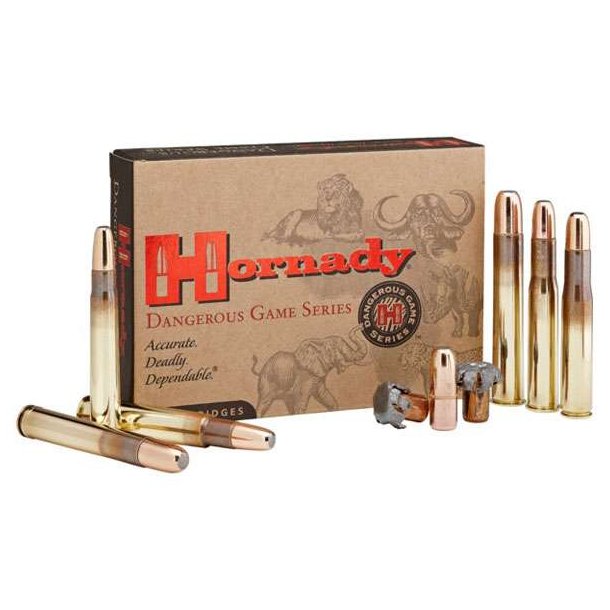 Hornady 458 LOTT 500gr DGX     (82614) Bonded 20 stk Riffelpatron