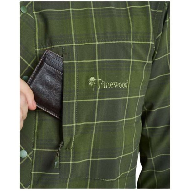 Pinewood Abisko Trekking SS W Moss Green