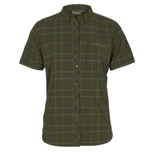 Pinewood Abisko Trekking SS W Moss Green