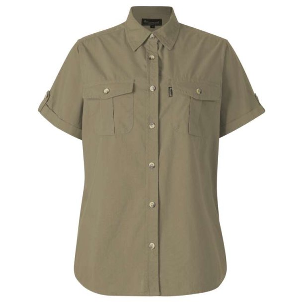 Pinewood Safari SS Shirt W Sandstone