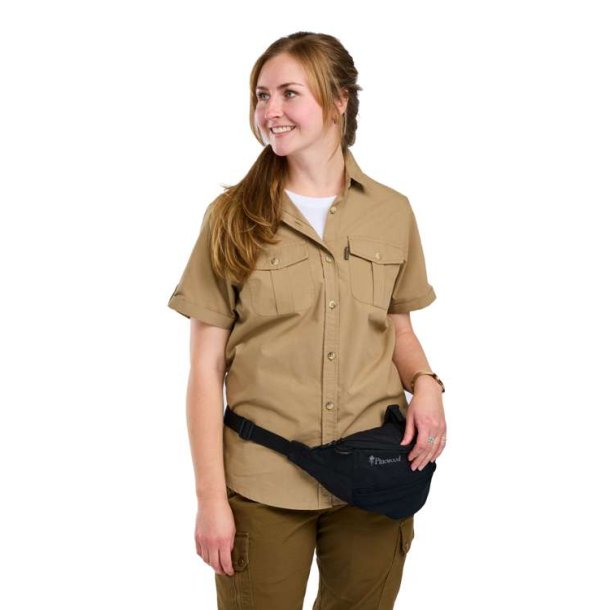 Pinewood Safari SS Shirt W Sandstone