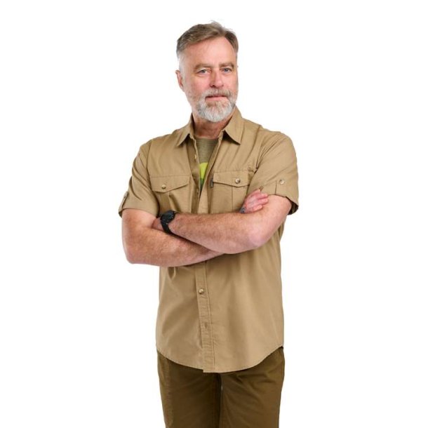 Pinewood Safari SS Shirt Sandstone