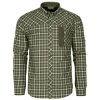 Pinewood Wolf Skjorte Pine Green / Offwhite