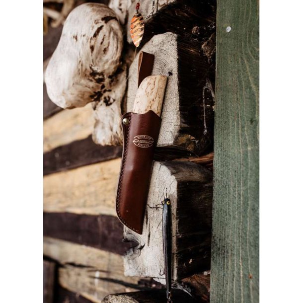 Martiini Handy Kniv Vokset Birk, Rustfrit Stl