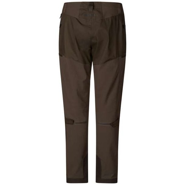 Hrkila Runa Bukser Women Slate Brown / Willow Green