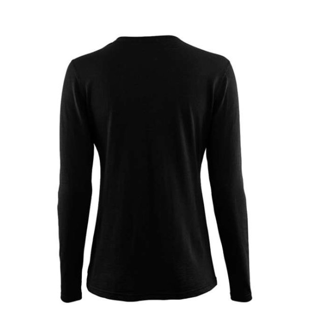 Aclima LightWool T-Shirt L/S W Jet Black