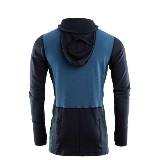 Aclima WarmWool Hoodsweater Navy Blazer / CoastalFjord