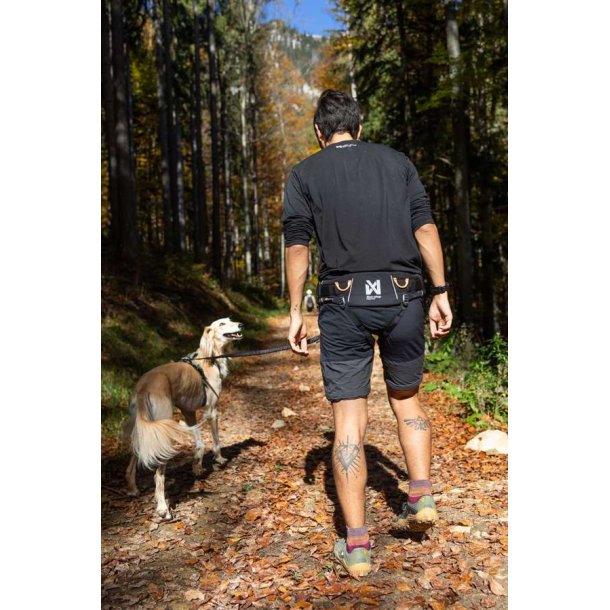 Non-Stop Dogwear Trekking Belt, S Black/Grey