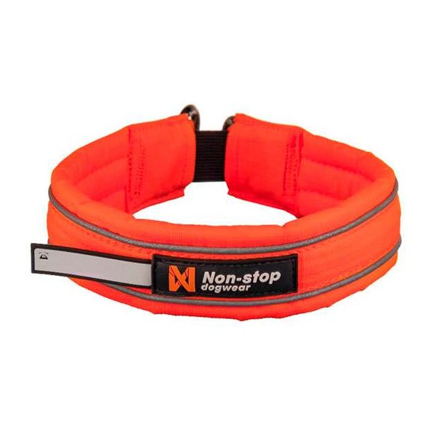 Non-Stop Dogwear Safe Collar Orange Hundehalsbnd str. 45