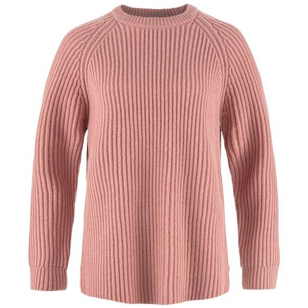 Fjällräven Övik Rib Sweater W Dusty Rose