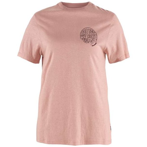 Fjällräven Hemp Blend Out Here T-Shirt W Chalk Rose