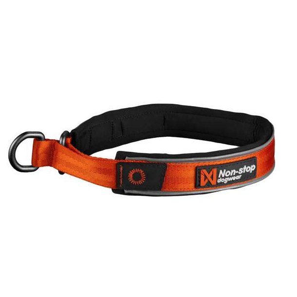Non-Stop Dogwear Cruise Collar, L Hundehalsbnd Orange