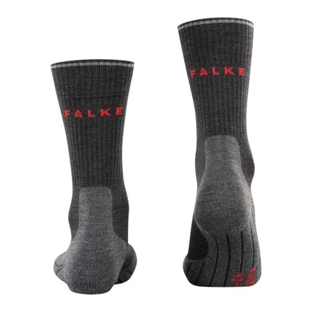 Falke TK2 Explore Wool Silk Strmpe Anthra Mel
