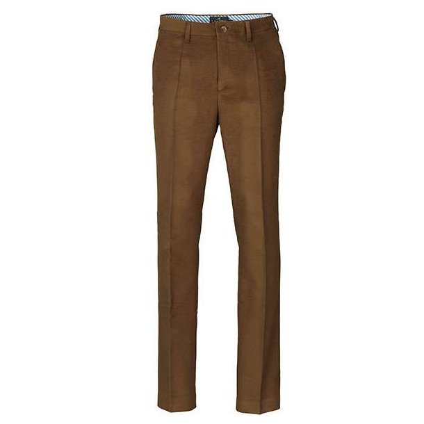 Laksen Belgravia Moleskin Trousers Bronze