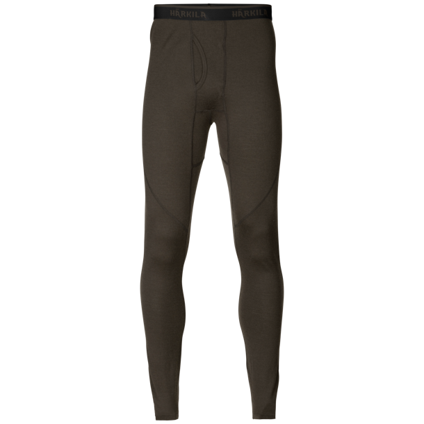 Hrkila Base All Season Long Johns Shadow Brown