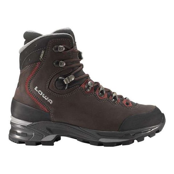 Lowa Mauria Lady GTX Snrestvle Mrkebrun/Burgundy