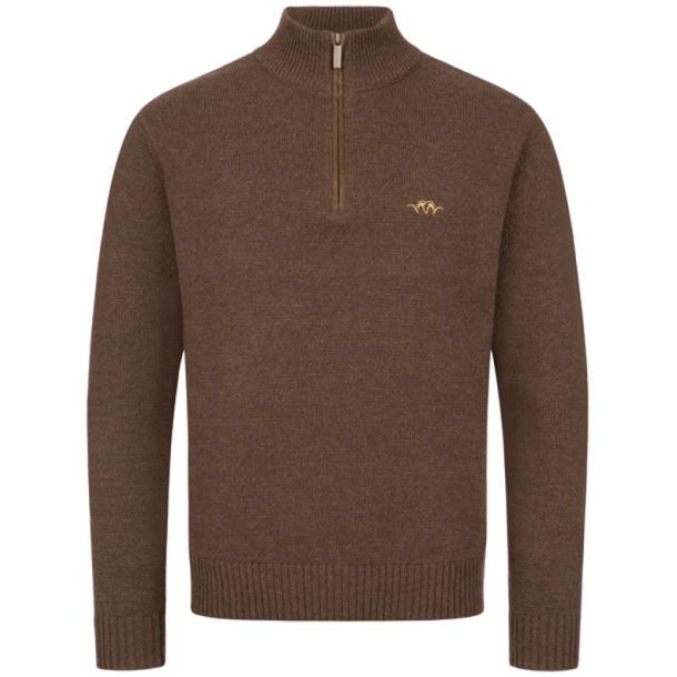 Blaser Wool HZ Sweater Dark Brown