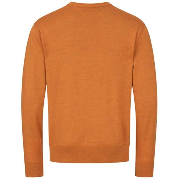 Blaser Merino V-Neck Sweater Rust