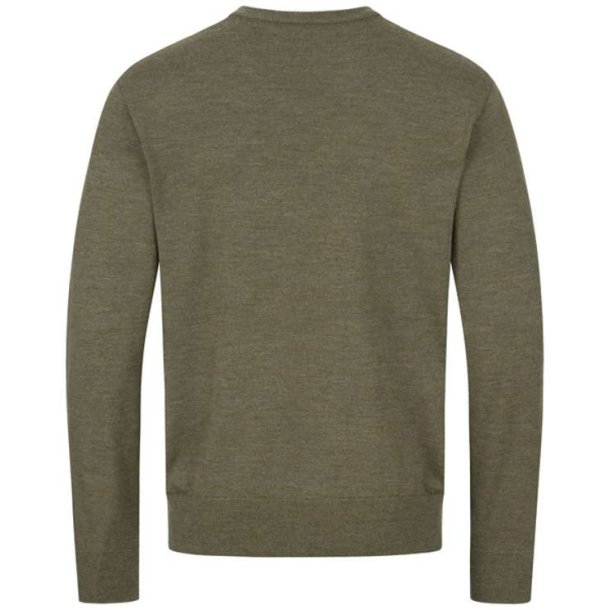 Blaser Merino V-Neck Sweater Dark Olive