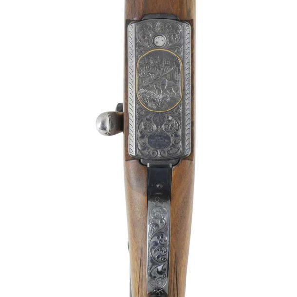 Steyr-Daimer Lux 338WM Brugt Jagtriffel mEd Swarovski Z4I Sigtekikkert