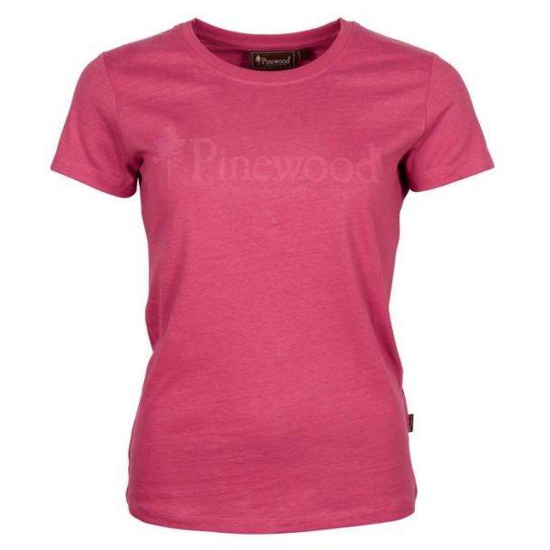 Pinewood Outdoor Life T-Shirt W Raspberry Pink