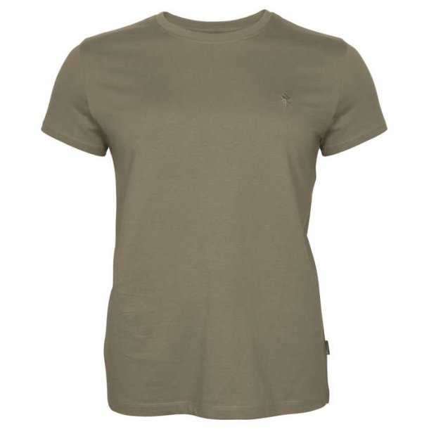Pinewood 3-Pack T-shirt W Green/Brown/Khaki