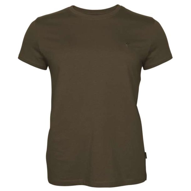 Pinewood 3-Pack T-shirt W Green/Brown/Khaki