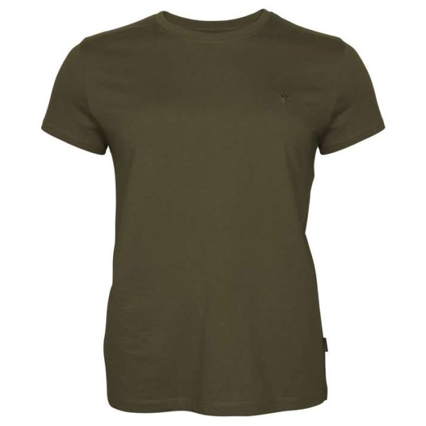 Pinewood 3-Pack T-shirt W Green/Brown/Khaki