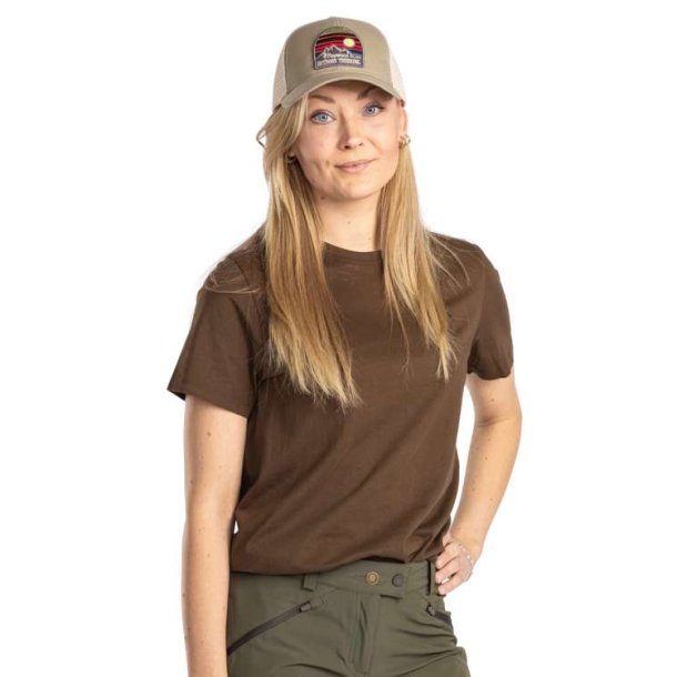 Pinewood 3-Pack T-shirt W Green/Brown/Khaki