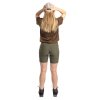 Pinewood 3-Pack T-shirt W Green/Brown/Khaki