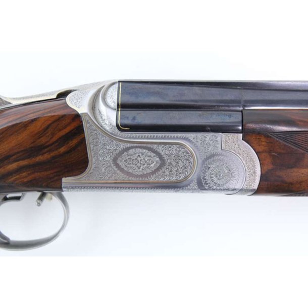 Renato Gamba 12/70 o/u Brugt Haglgevr Med 2 Lb 76 &amp; 81 cm