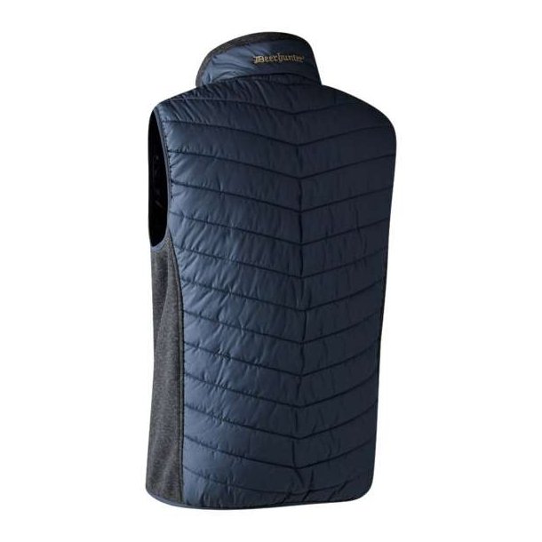 Deerhunter Moor Vatteret Vest Med Strik Dark Blue