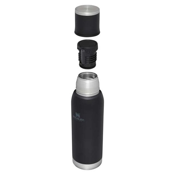 Stanley Adventure Vacuum Bottle 1L Black