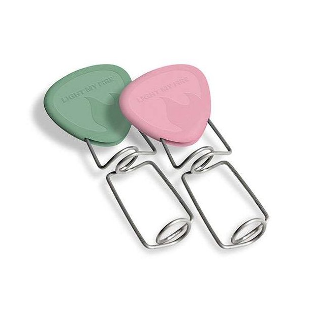 Light My Fire Grandpa's FireFork BIO 2-pack Sandygreen/Dustypink