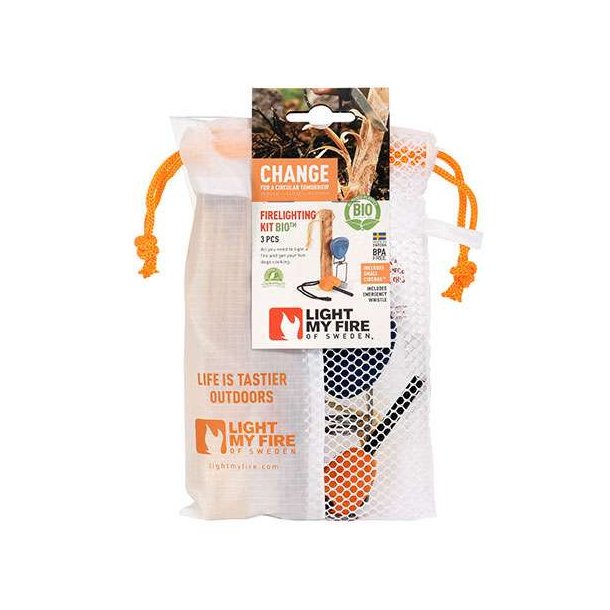Light My Fire FireLighting Kit BIO Hazyblue/Rustyorange