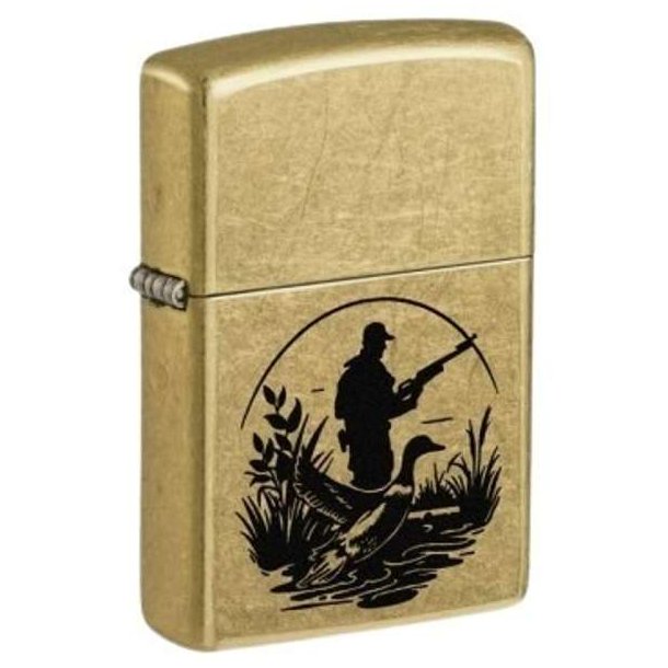 Zippo Street Brass Hunting Lighter