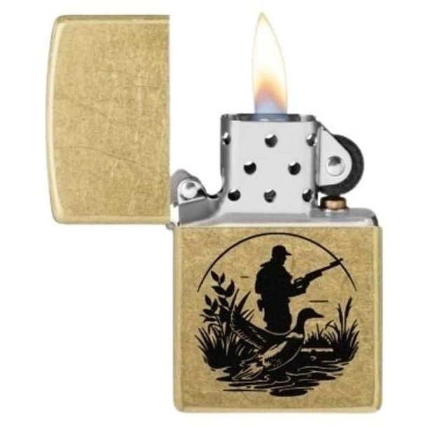 Zippo Street Brass Hunting Lighter