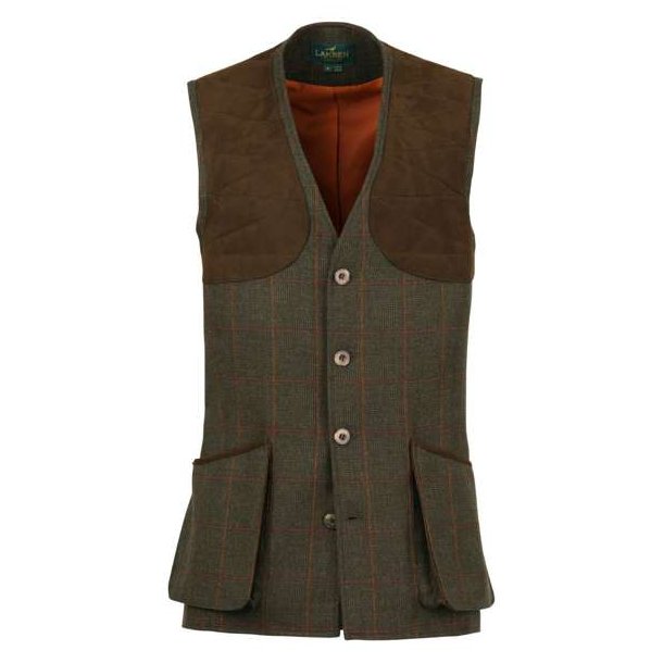 Laksen Hastings Leith Shooting Vest Green