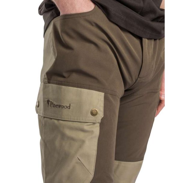 Pinewood Finnveden Trail Hybrid Bukser Earth Brown/L. Khaki
