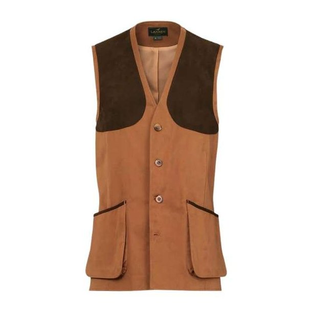 Laksen Lumley Leith Shooting Vest Camel