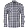 Pinewood Glenn LS Shirt Blue/Grey