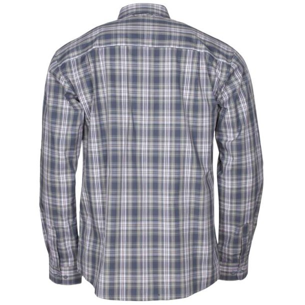 Pinewood Glenn LS Shirt Blue/Grey
