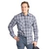 Pinewood Glenn LS Shirt Blue/Grey